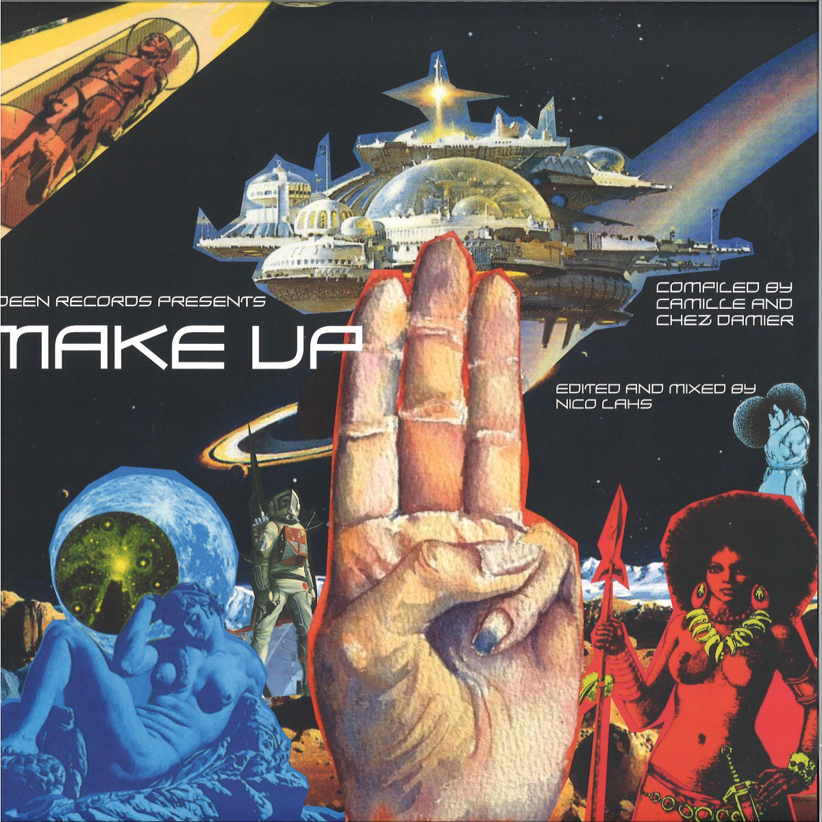Camille/Chez Damier/Nico Lahs/Various / Camille / Chez Damier / Nico Lahs / Various - Make Up The Edits 3 LP 2x12 / Adeen AR013 - Vinyl — album cover artwork
