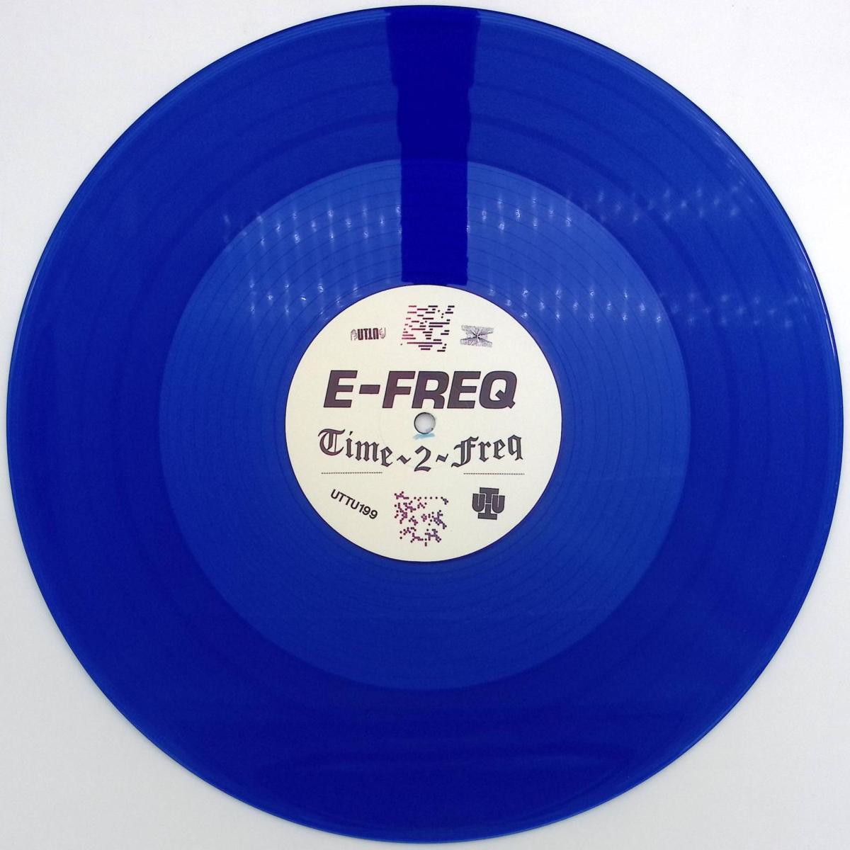 E-FREQ / E-FREQ - Time 2 Freq / Elysium Dream / Unknown To The Unknown UTTU199 - Vinyl — album cover artwork