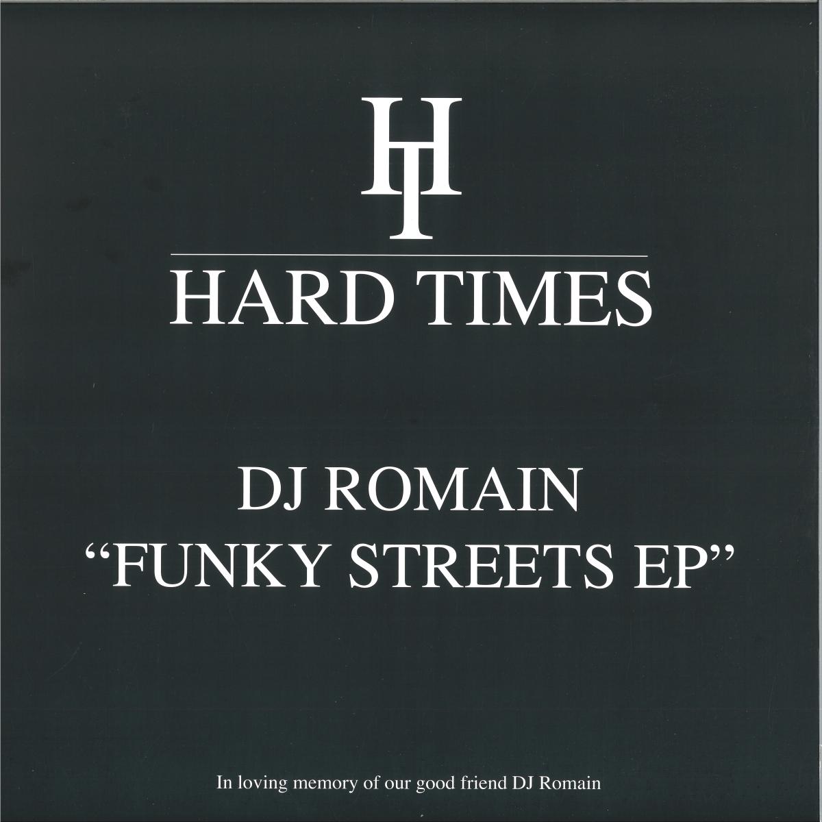 DJ Romain / DJ Romain - Funky Streets EP / Hard Times Records HTRE022V - Vinyl — album cover artwork