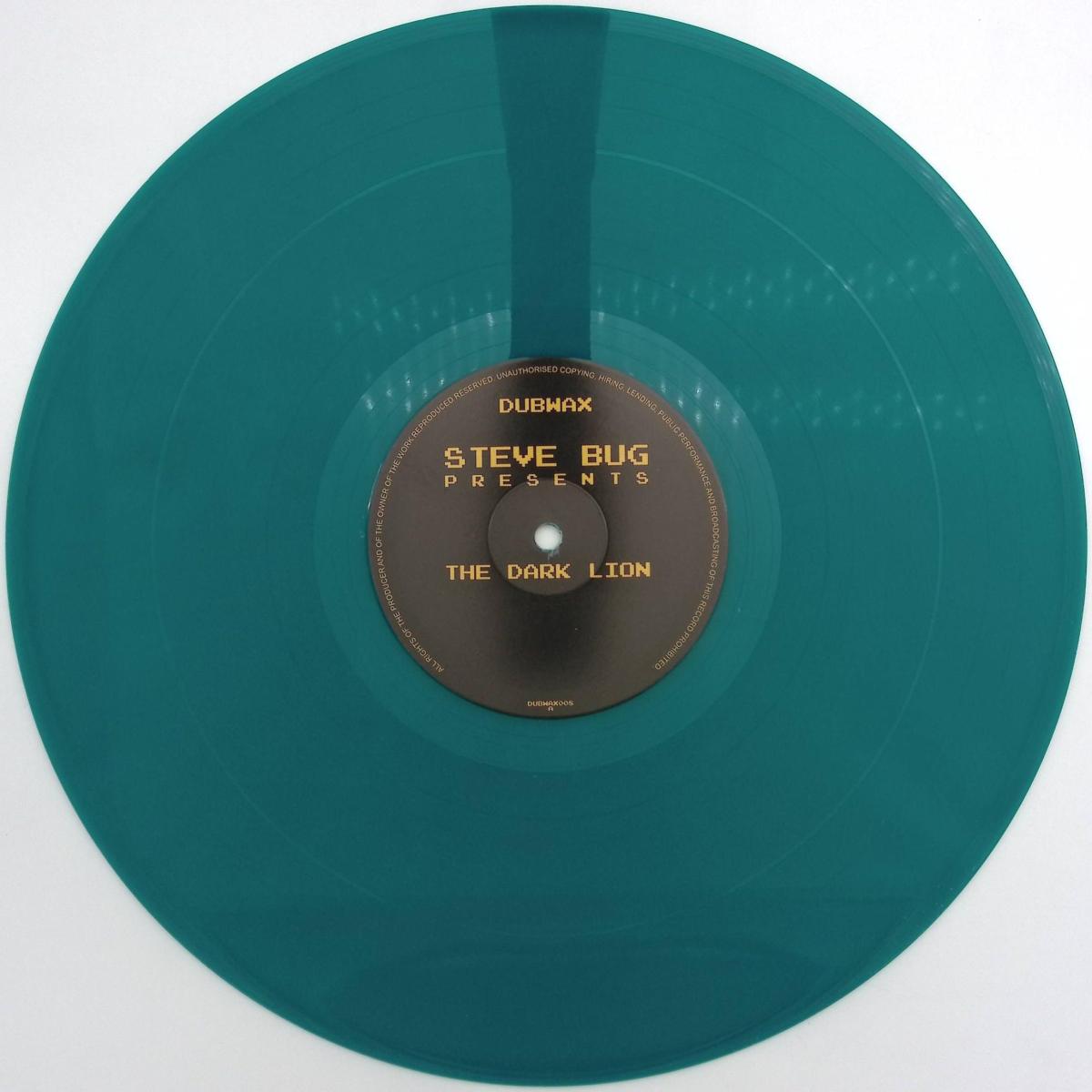 STEVE BUG / STEVE BUG - PRESENTS THE DARK LION / DubWax DUBWAX008T - Vinyl — album cover artwork