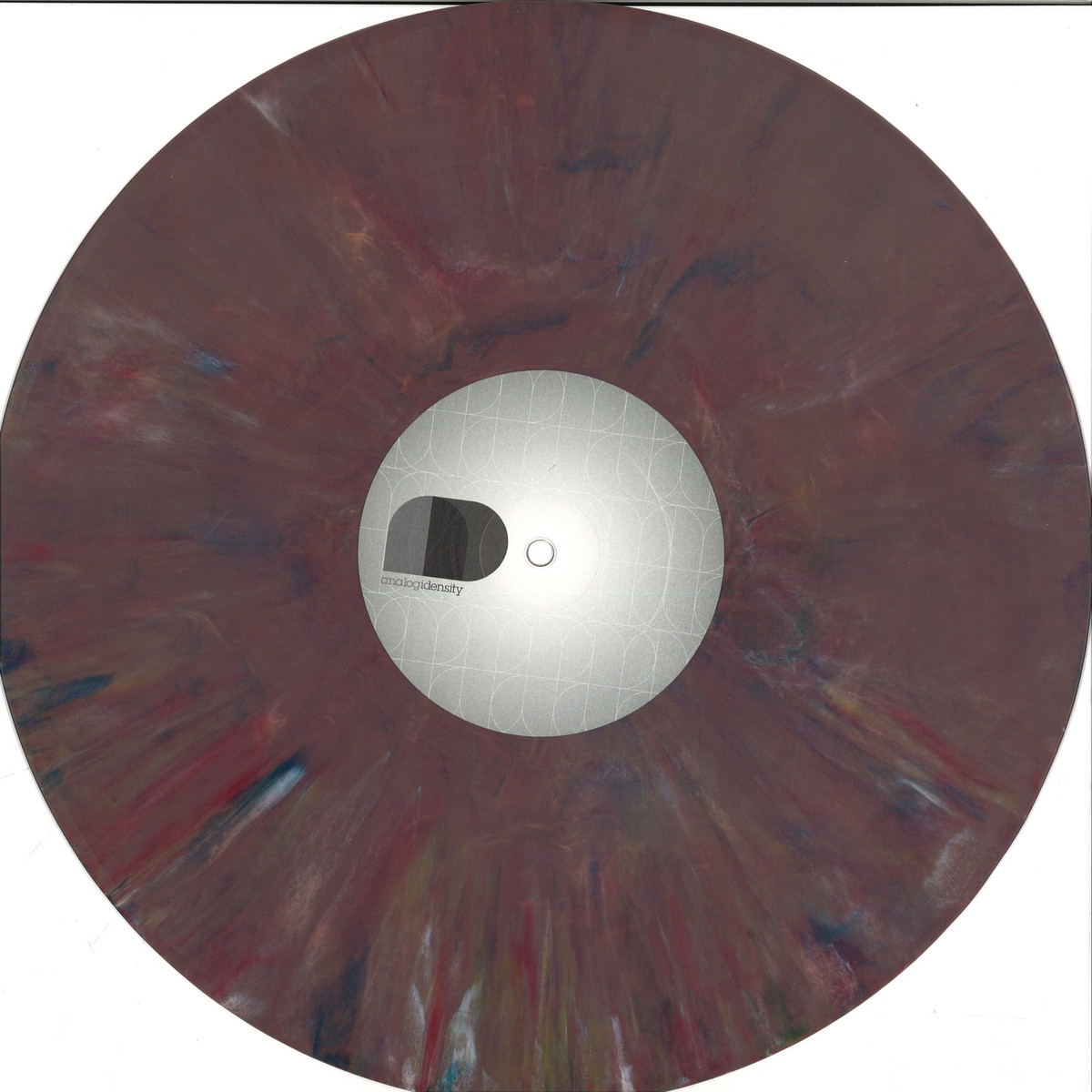 Fire At Work, Labarome T.m.i., Sour, Lowfeq77, Geotropism, Stefano Abacom, Xerosorex / Fire At Work, Labarome T.m.i., Sour, Lowfeq77, Geotropism, Stefano Abacom, Xerosorex - Six Circles / Analogic Density ANLD006 RED - Vinyl — album cover artwork